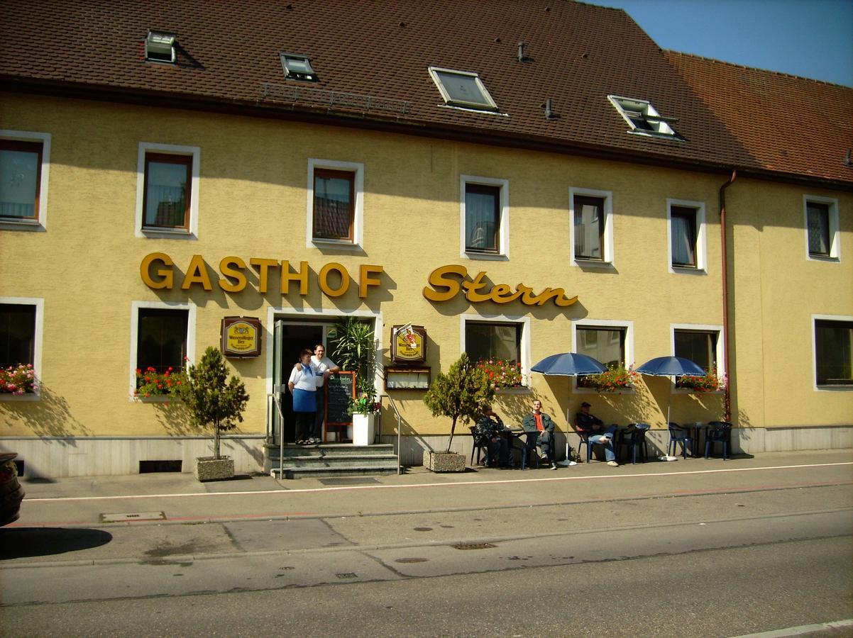 Gasthof Goldener Stern Aalen Exterior foto